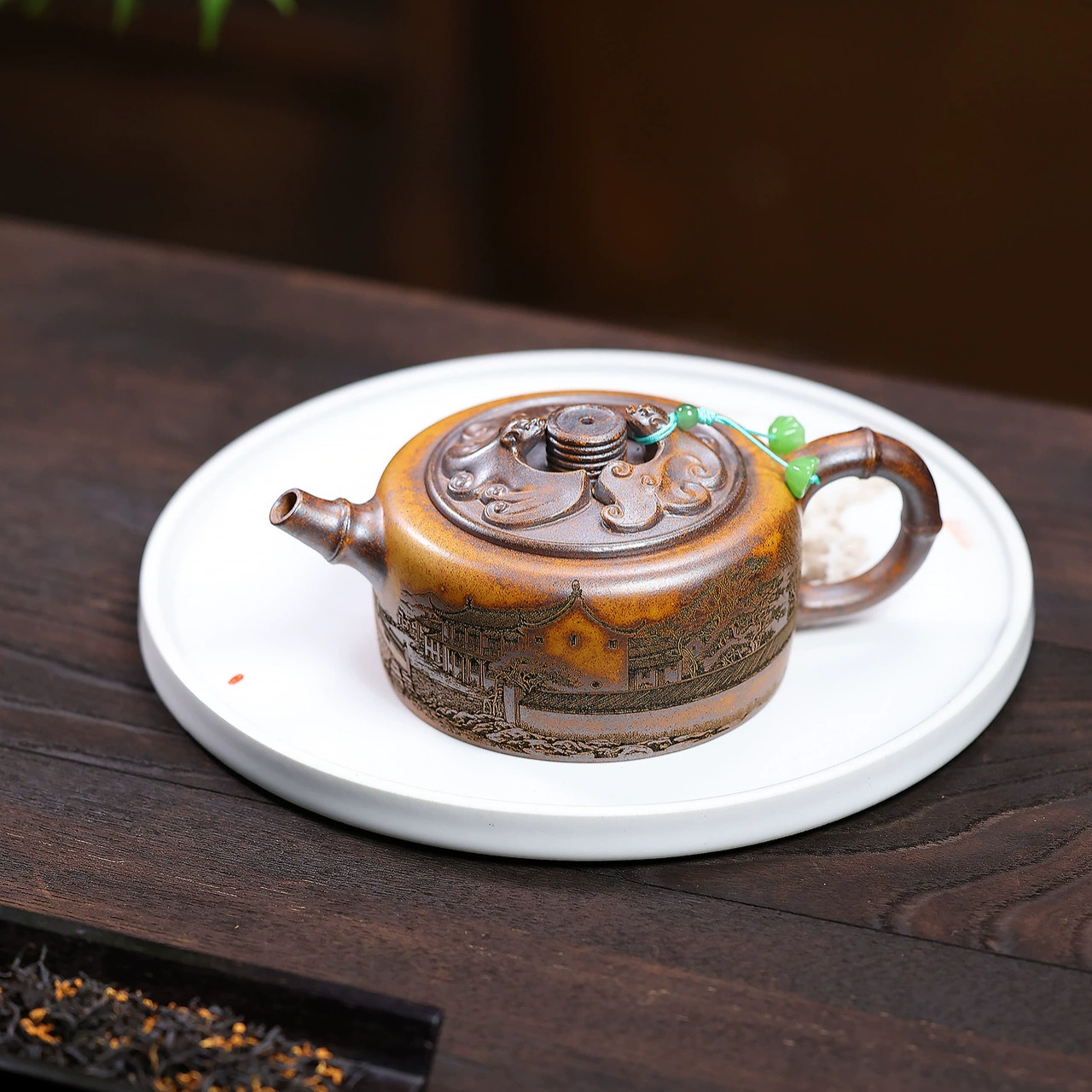 Handmade Fuyin Shanju Clay Teapot High‑End Collectible - Image 4