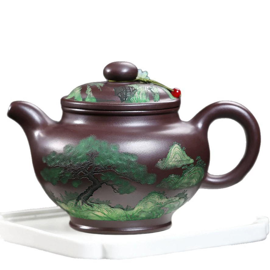 Chinese Tea Kettle Handmade Laozini Meijing Duozhi Large Capacity