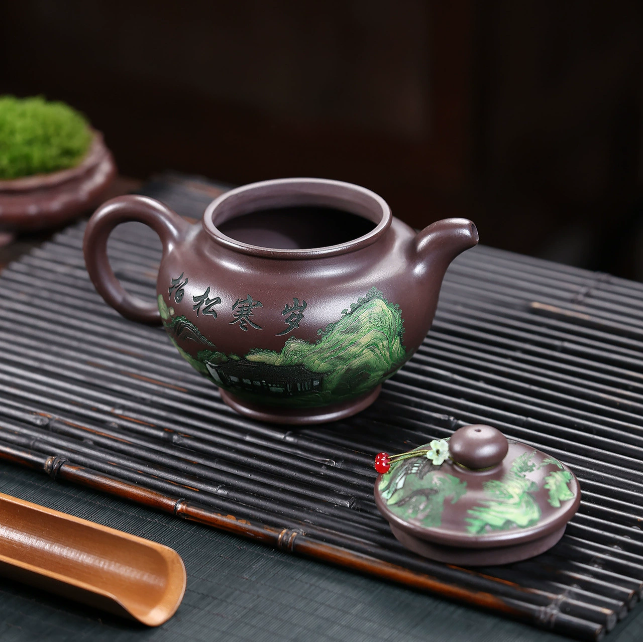 Chinese Tea Kettle Handmade Laozini Meijing Duozhi Large Capacity - Image 3