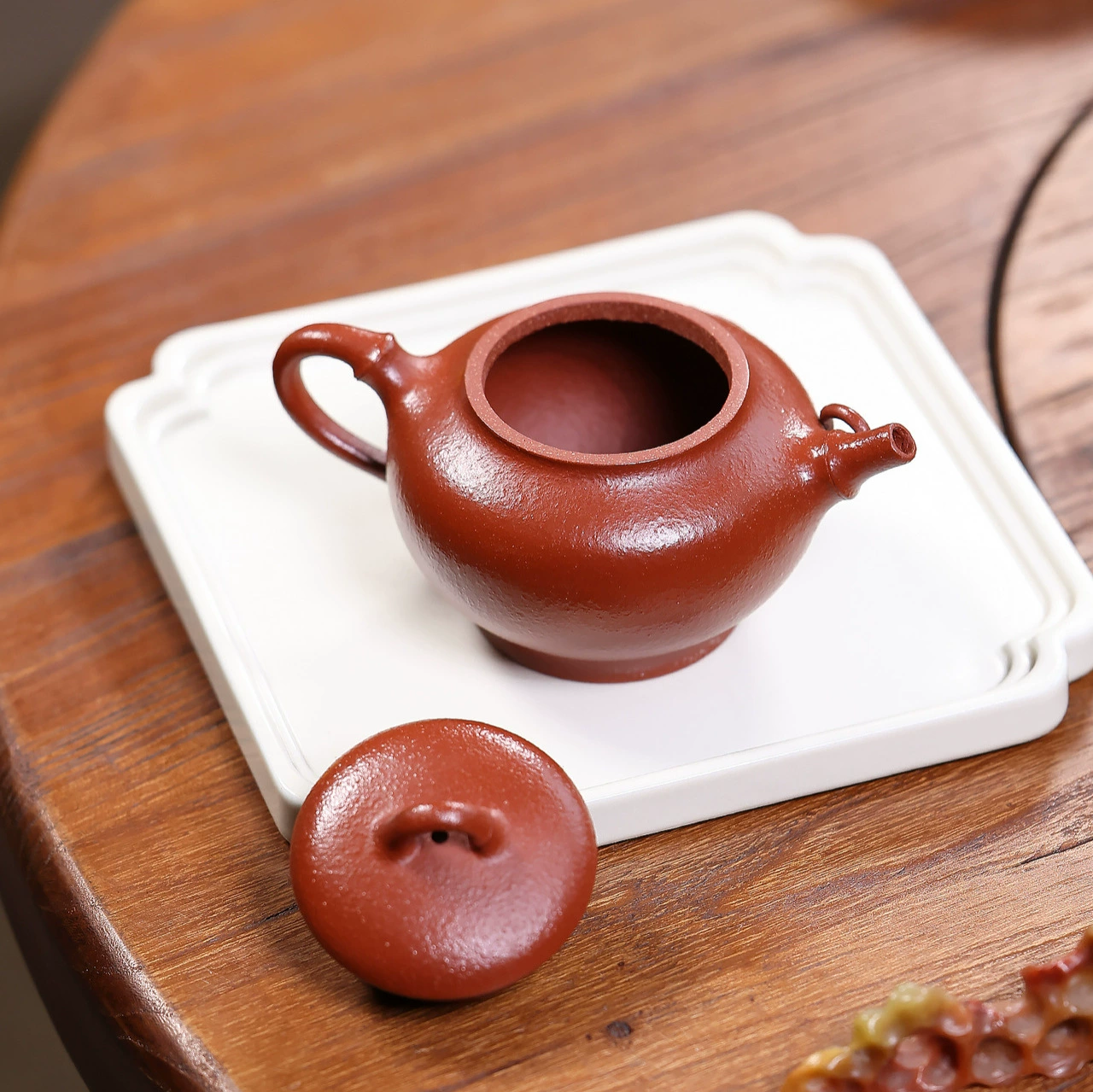 Semi‑Handmade Bamboo Joint Bamboo Stool Chinese Tea Kettle - Image 4